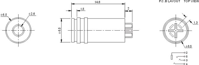 耳機(jī)插座PJ216A